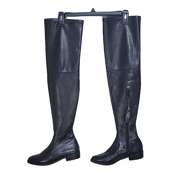 Inc International Concepts Black Irinaa Over the Knee Black Boots, Size 5 - Picture 1 of 12